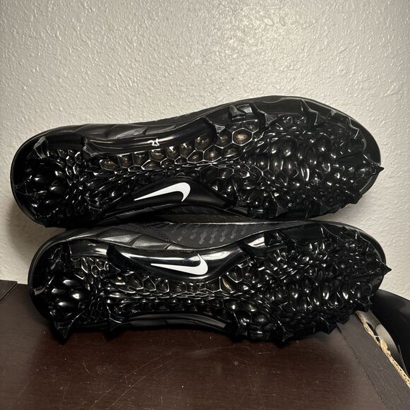 Nike Alpha Menace Pro 2 WD P Football Cleats Black Shoes BV3951-001 Mens 15 Wide - Picture 5 of 6